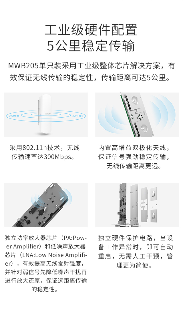 MWB205 单只装